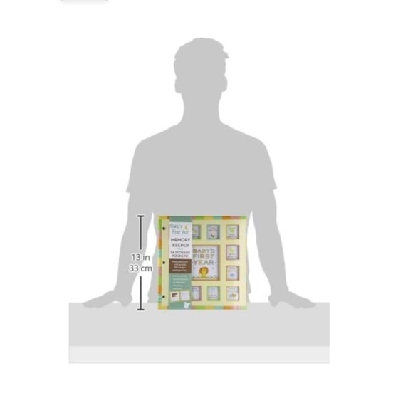 Baby's First Year Memory Keeper with 24 Storage Pockets - Picture 5 of 10